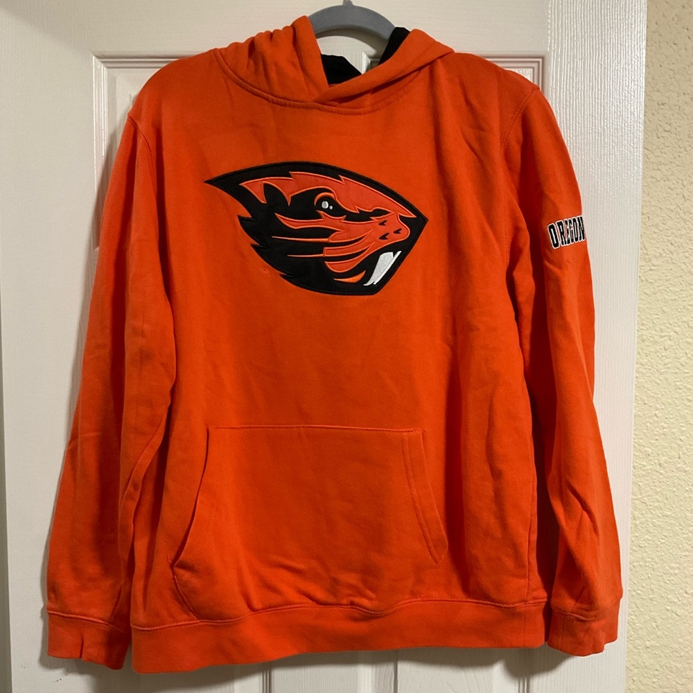 Stadium Athletics Orange Beavers Youth Hoodie